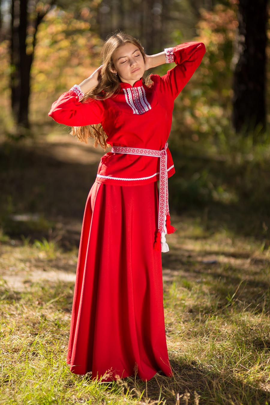 Underwear Women in Slavic costumes in Kayseri