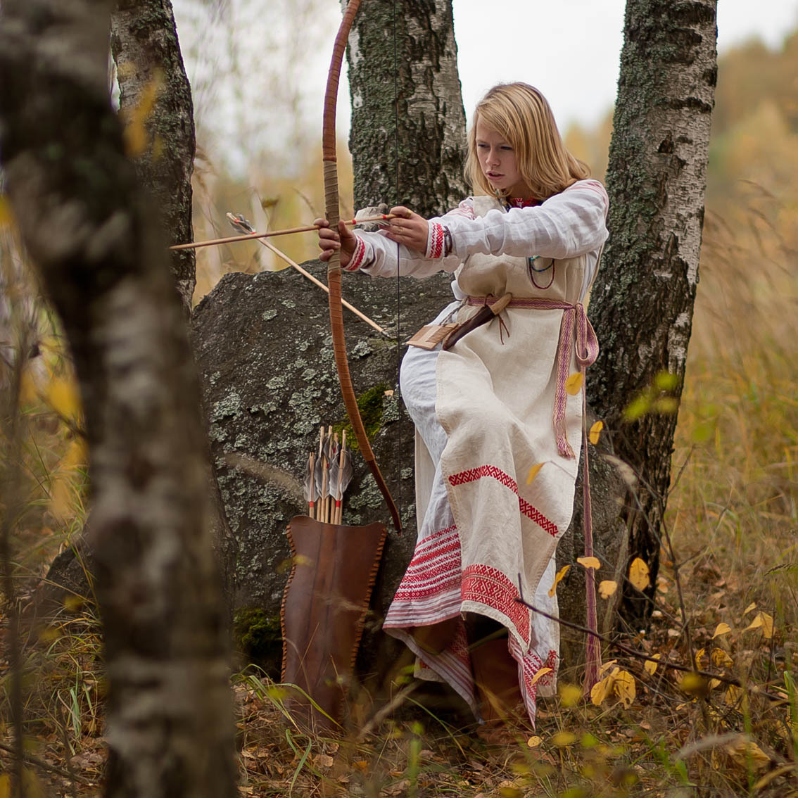 Sexy photo Girls in Slavic costumes in Kayseri